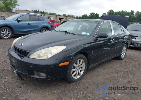 2004 Lexus Es z USA, uszkodzony, nr VIN JTHBA30G945022350